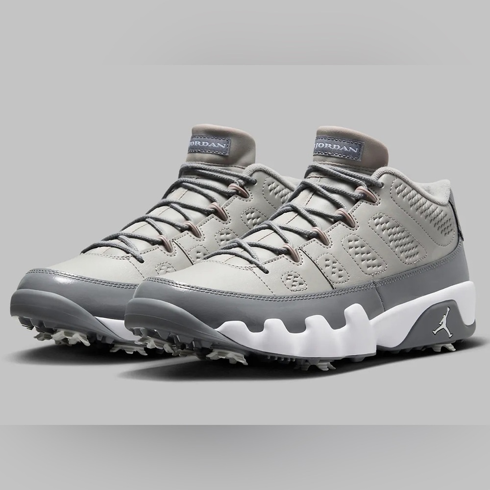 NEW!! Air Jordan 9 Retro Low Golf 'Cool Grey' - Men’s 7.5 / Woman’s 9